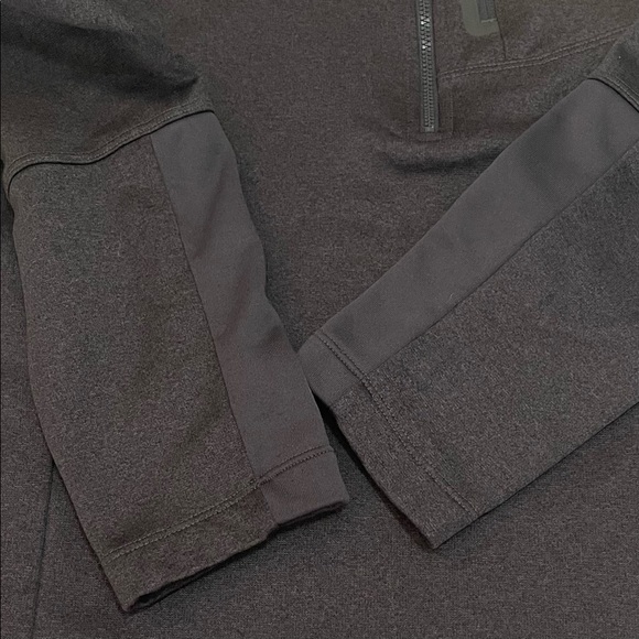 The North Face Gray Quarter Zip Pullover Mock Neck Top Jacket Size Medium - Picture 9 of 10